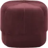 Image de Normann Copenhagen - Pouf Circus - Rouge - Velours - Designer Simon Legald