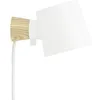 Image de Normann Copenhagen - Applique orientable Rise - Bois naturel - Frêne massif - Designer Marianne Andersen