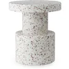 Image de Normann Copenhagen - Tabouret Bit - Blanc - Polyéthylène recyclé - Designer Simon Legald