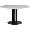 Image de Normann Copenhagen - Table ronde Scala - Blanc - Acier verni - Designer Simon Legald