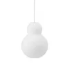 Image de Normann Copenhagen - Abat-jour Puff - Blanc - Papier de riz - Designer Saskia Huebner
