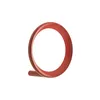 Image de Normann Copenhagen - Patère Loop - Rouge - Zinc - Designer Simon Legald