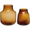 Image de Hübsch Desert Vaces Ambre (lot de 2)
