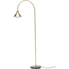 Image de HÜBSCH - Lampadaire Pipe - Or - Fer