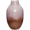 Image de Hübsch Posy Vase Bordeaux/Rose