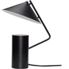 Image de HÜBSCH - Lampe de table Sen - Noir - Fer laqué