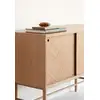 Image de Hübsch Herringbone Commode Portes Coulissantes Naturel