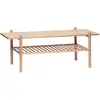 Image de Hübsch Acorn Table Basse Carrée Naturel