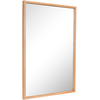 Image de HÜBSCH - Miroir mural Glimpse - Bois naturel - Placage de chêne certifié