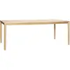 Image de Hübsch sol table de repas carré naturel