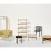 Image de Hübsch Fauteuil Villa Noir