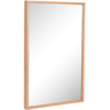 Image de HÜBSCH - Miroir mural Depth - Bois naturel - Placage de chêne certifié