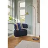 Image de Hübsch Fauteuil Teddy Bleu
