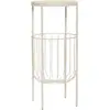 Image de Hübsch Eyrie Console Table Ronde Gris Clair
