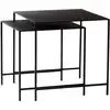 Image de Tables Duo Hübsch noires (lot de 2)