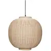Image de Hübsch chand pendentif rond naturel