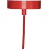 Image de Hübsch Chand Plafonnier Trapèze Rouge/Naturel