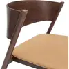 Image de Hübsch Siège de salon oblique brun foncé