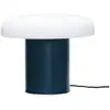 Image de Hübsch Ateliers Lampe de Table Bleu Foncé/Blanc
