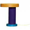 Image de Hübsch Tover Lampe de table Violet/Jaune