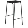 Image de Hübsch Tabouret de bar Stilt, noir