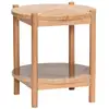 Image de Table d'appoint Hübsch Trava, bois naturel