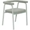 Image de Hübsch Ecto chaise de salle à manger, gris