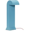 Image de HÜBSCH - Lampe de table Soothe - Bleu - Fer laqué
