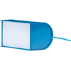 Image de HÜBSCH - Lampe de table Book - Bleu - Verre opalin