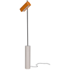 Image de HÜBSCH - Lampadaire Reflector - Orange - Fer