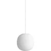 Image de NEW WORKS - Suspension Lantern - Blanc - Verre dépoli strié - Designer Anderssen & Voll