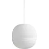 Image de NEW WORKS - Suspension Lantern - Blanc - Verre dépoli strié - Designer Anderssen & Voll