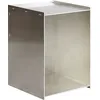 Image de Frama - Table d'appoint Rivet - Métal - Aluminium brut - Designer Jonas Trampedach