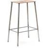 Image de Frama - Tabouret de bar Adam - Beige - Acier - Designer Toke Lauridsen