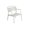 Image de Muuto - Fauteuil bas Linear - Gris - Acier - Designer Thomas Bentzen