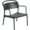 Image de Muuto - Fauteuil bas Linear - Vert - Acier - Designer Thomas Bentzen