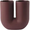 Image de Muuto - Vase Kink - Rouge - Céramique - Designer Earnest Studio