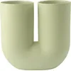 Image de Muuto - Vase Kink - Vert - Céramique - Designer Earnest Studio
