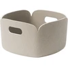 Image de Muuto - Panier Restore - Beige - Feutre recyclé - Designer Mika Tolvanen