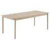 Image de Muuto - Table rectangulaire Linear - Bois naturel - Contreplaqué de chêne - Designer Thomas Bentzen
