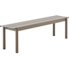 Image de Muuto - Banc Linear - Beige - Acier galvanisé thermolaqué - Designer Thomas Bentzen