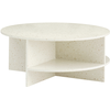 Image de Muuto - Table basse Halves - Blanc - Terrazzo - Designer MSDS Studio