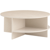 Image de Muuto - Table basse Halves - Beige - Terrazzo - Designer MSDS Studio