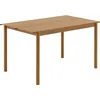 Image de Muuto - Table rectangulaire Linear - Beige - Acier revêtement poudre - Designer Thomas Bentzen
