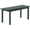 Image de Muuto - Banc Linear - Vert - Acier revêtement poudre - Designer Thomas Bentzen