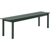 Image de Muuto - Banc Linear - Vert - Acier revêtement poudre - Designer Thomas Bentzen