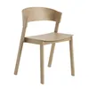Image de Muuto - Chaise empilable Cover - Bois naturel - Contreplaqué cintré - Designer Thomas Bentzen