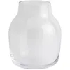 Image de Muuto - Vase Silent - Transparent - Verre soufflé bouche - Designer Andreas Engesvik