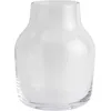 Image de Muuto - Vase Silent - Transparent - Verre soufflé bouche - Designer Andreas Engesvik