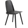 Image de Muuto - Chaise Nerd - Noir - Contreplaqué de frêne - Designer David Geckeler